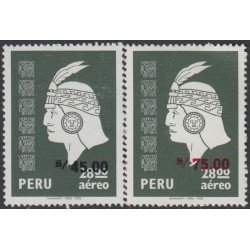 Perú A- 459A/459B 1978 Serie Antigua Leyenda Inca MNH Perú A- 459A/459B 1978 Serie Antigua Leyenda Inca MNH