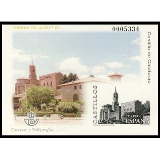 España Spain Prueba de lujo 77 2002 Castillo Calatorao