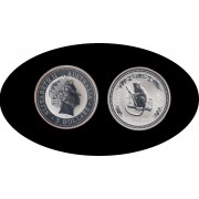 Australia Mono Monkey 2 onzas oz 2004 2 dollars Plata Silver