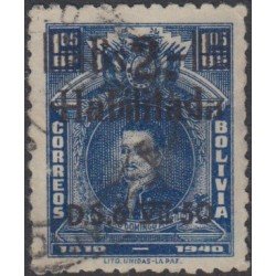 Bolivia 306 1950 Serie Antigua Timbres postales de 1941 Usado Bolivia 306 1950 Serie Antigua Timbres postales de 1941 Usado