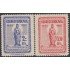 Bolivia 338/39 1952  V Centenario de la Reina Isabel La Católica MNH