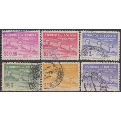 Bolivia 343/48 1953 Revolución Nacional Independencia económica Usado Bolivia 343/48 1953 Revolución Nacional Independencia económica Usado