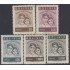 Bolivia 381/85 1960 Ayuda a los refugiados MNH