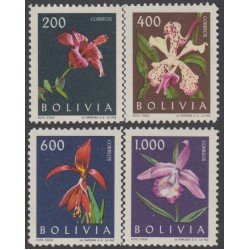 Bolivia 426/29 1962 Flores Flawers MNH Bolivia 426/29 1962 Flores Flawers MNH