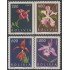 Bolivia 426/29 1962 Flores Flawers MNH