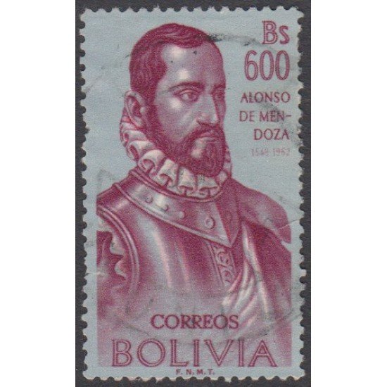 Bolivia 435 1962 Alonso de Mendoza Usado
