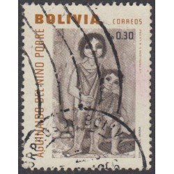 Bolivia 446 1966 Aguinaldo del niño pobre Usado Bolivia 446 1966 Aguinaldo del niño pobre Usado
