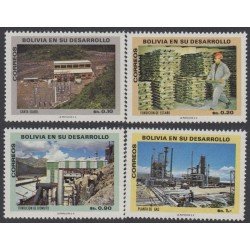 Bolivia 520/23 1973 Bolivia en Desarrollo Mina Sta Isabel MNH Bolivia 520/23 1973 Bolivia en Desarrollo Mina Sta Isabel MNH