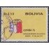 Bolivia 529 1975 Exposición mundial de Filatelia 1975 Usado