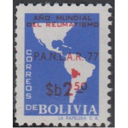 Bolivia 573 1978 Año Mundial del Reumatismo MNH Bolivia 573 1978 Año Mundial del Reumatismo MNH