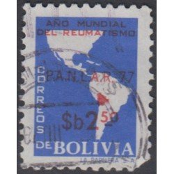 Bolivia 573 1978 Año Mundial del Reumatismo Usado Bolivia 573 1978 Año Mundial del Reumatismo Usado