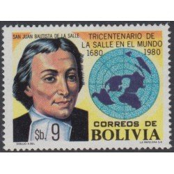 Bolivia 602 1980 San Juan Bautista de la Salle MNH Bolivia 602 1980 San Juan Bautista de la Salle MNH