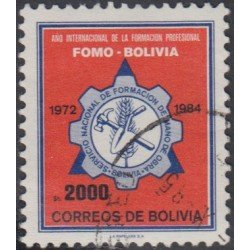 Bolivia 656 1985 Año Internacional de la formación profesional Usado Bolivia 656 1985 Año Internacional de la formación profesional Usado