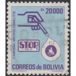 Bolivia 657 1985 Campaña contra la Poliomelitis Usado Bolivia 657 1985 Campaña contra la Poliomelitis Usado
