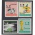 Bolivia 667/70 1986 Copia Mundial de Fútbol México 86 MNH