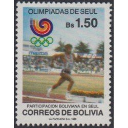 Bolivia 718 1988 Olimpiadas de Seul MNH Bolivia 718 1988 Olimpiadas de Seul MNH