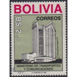 Bolivia 721 1988 Ministerio de Transporte y Comunicaciones Usado Bolivia 721 1988 Ministerio de Transporte y Comunicaciones Usado