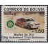 Bolivia 723 1988 50 Años del Automóvil Club Boliviando Usado