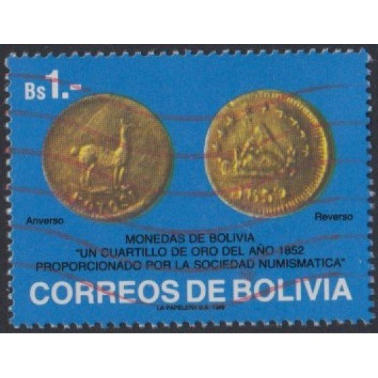 Bolivia 725 1989 Monedas de Bolivia Usado Bolivia 725 1989 Monedas de Bolivia Usado