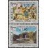 Bolivia 735/36 1989 Manufactura-Metalurgia Templo de Kalasasaya MNH