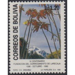 Bolivia 755 1990 IV Centenario Fundación del Corregimiento de Larecaja MNH Bolivia 755 1990 IV Centenario Fundación del Corregimiento de Larecaja MNH