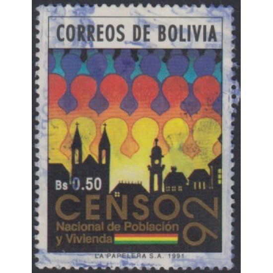 Bolivia 784 1991 Censo Nacional de Población y Vivienda Usado Bolivia 784 1991 Censo Nacional de Población y Vivienda Usado