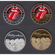 Lote 2 Medallas 1962 - 2014 Rolling Stones