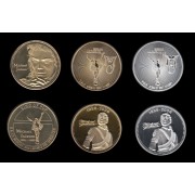 Lote 3 Medallas 1958 - 2009 Michael Jackson King of pop