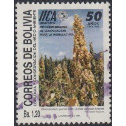 Bolivia 796 1992 Ecología y Conservación del Medio Ambiente Usado Bolivia 796 1992 Ecología y Conservación del Medio Ambiente Usado