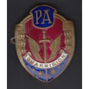 Placa Policía Armada Guarnición 