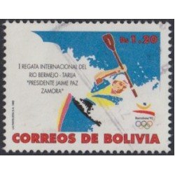 Bolivia 797 1992 I Regata Internacional del Río Bermejo-Tarija Usado Bolivia 797 1992 I Regata Internacional del Río Bermejo-Tarija Usado