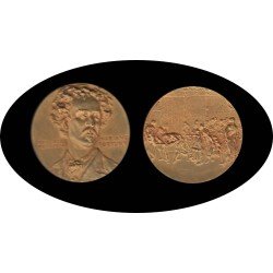 Medalla Mariano Fortuny Reus 1838 - Roma 1874 F. Calico Medalla Mariano Fortuny Reus 1838 - Roma 1874 F. Calico