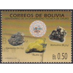 Bolivia 800 1992 Centenario del a Universidad Técnica de Oruro Usado Bolivia 800 1992 Centenario del a Universidad Técnica de Oruro Usado