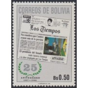 Bolivia 801 1992 25 Aniversario del periódico Los Tiempos MNH