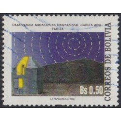 Bolivia 814 1993 Observatorio Astronómico Internacional Santa Ana Usado Bolivia 814 1993 Observatorio Astronómico Internacional Santa Ana Usado