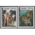 Bolivia 836/37 1993 América Upaep Fauna Ocelote Mono MNH