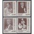 Bolivia 850/53 1993 Personalidades del mundo de las artes en la Filatelia MNH