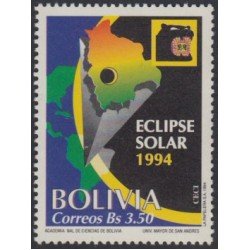 Bolivia 884 1994 Eclipse Solar MNH