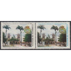 Bolivia 889/90 1995Centenario de la creación de la provincia Yacuma-Beni Usado