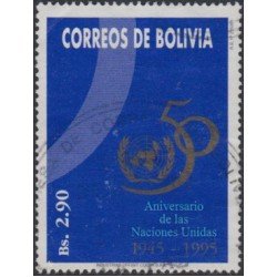 Bolivia 893 1995 50 Aniversario de las Naciones Unidas Usado