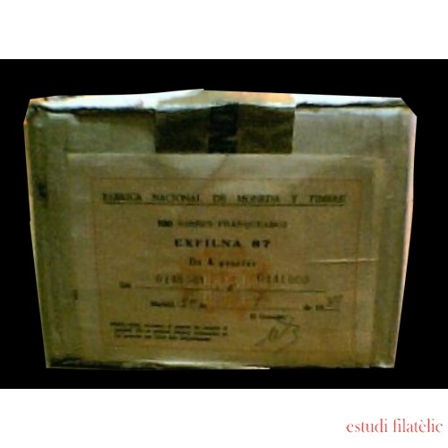 Sobres Enteros Postales España Estocazo 500 EXFILNA 87 1987