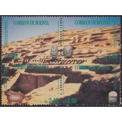 Bolivia 901/904 1995 Templo de Samaipata MNH