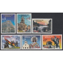 Bolivia 937/42 1997 Región de Tarija MNH