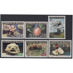 Bolivia 981/86 1998 Región de Beni MNH