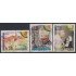 Bolivia 998/1000 1998 Navidad Christmas SS Juan Pablo II Usado