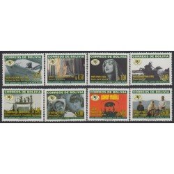 Bolivia 1013/1020 1999 100 Años del Cine en Bolivia MNH Bolivia 1013/1020 1999 100 Años del Cine en Bolivia MNH