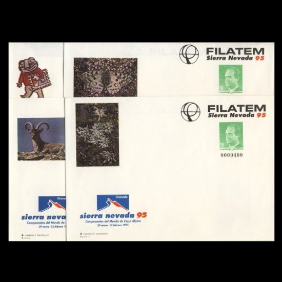 Sobres Enteros Postales 25a/d Filatem 95 Sobres Enteros Postales 25a/d Filatem 95