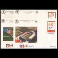 Sobres Enteros Postales 86 a/d Centenario Atlético Madrid 2003 Fútbol Football