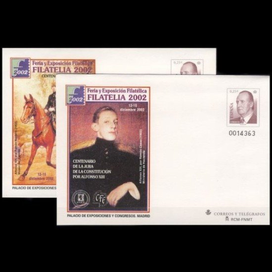 Sobres Enteros Postales 83 a/d Filatelia 2002 Sobres Enteros Postales 83 a/d Filatelia 2002