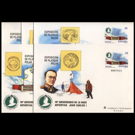 Sobres Enteros Postales 49 a/e Polar 1998 Sobres Enteros Postales 49 a/e Polar 1998